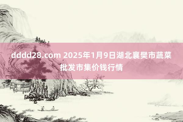 dddd28.com 2025年1月9日湖北襄樊市蔬菜批发市集价钱行情